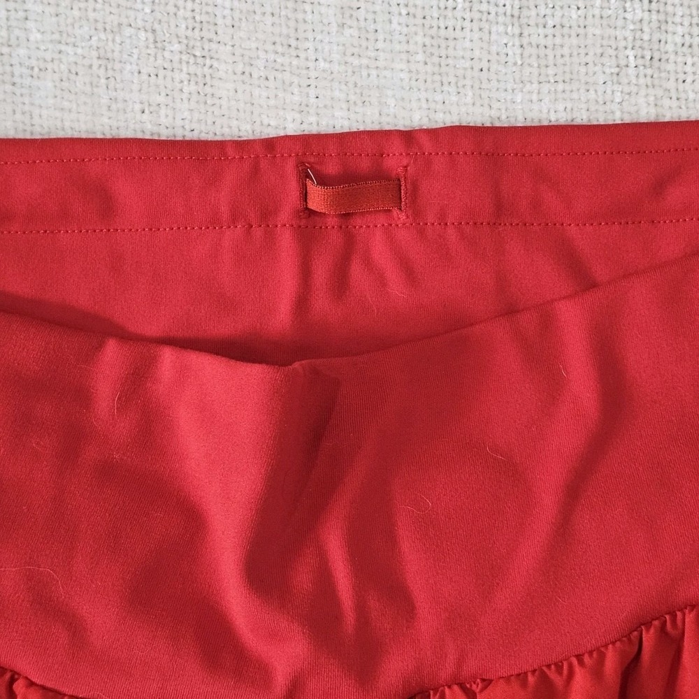 Fabletics Lot of 2 High Waisted Lined Running Shorts Red/Blue Athletic Gym L/XL - Picture 5 of 12